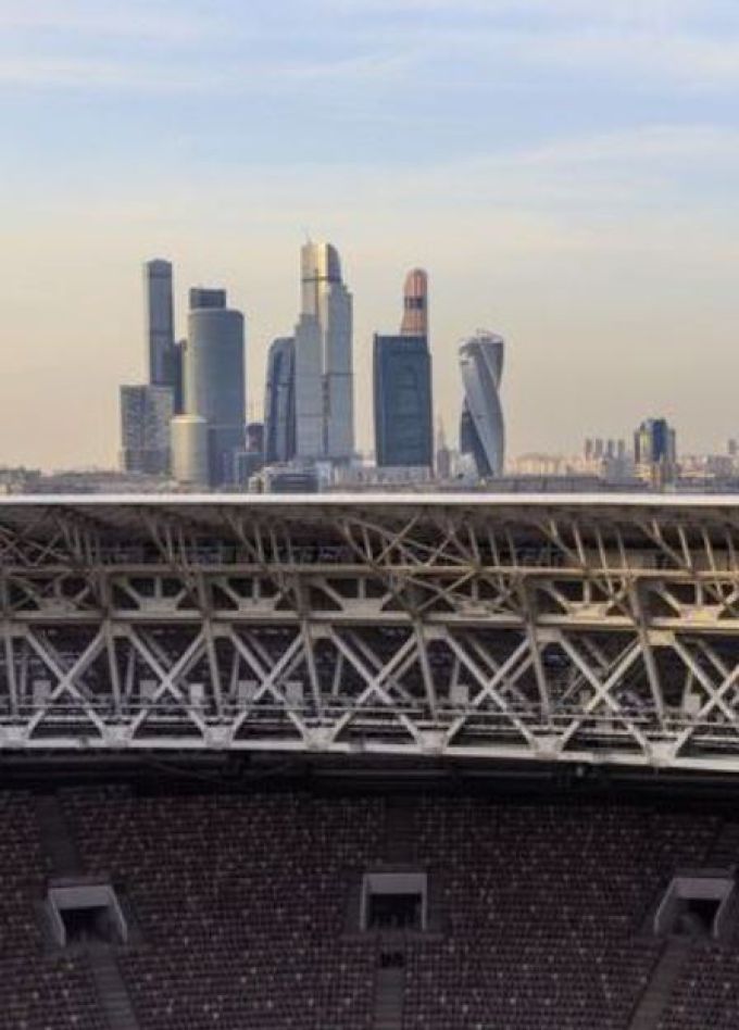 Прогулка по Лужникам с высоты птичьего полета