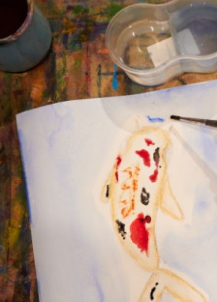 Курс по акварели для детей