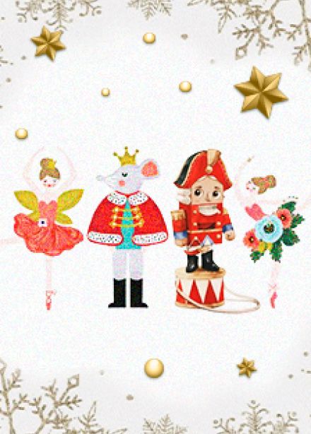 Новогодняя песочная сказка «Щелкунчик»