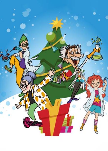 Учёная семейка и новый год