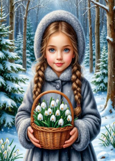 Двенадцать месяцев, новогодняя ёлка