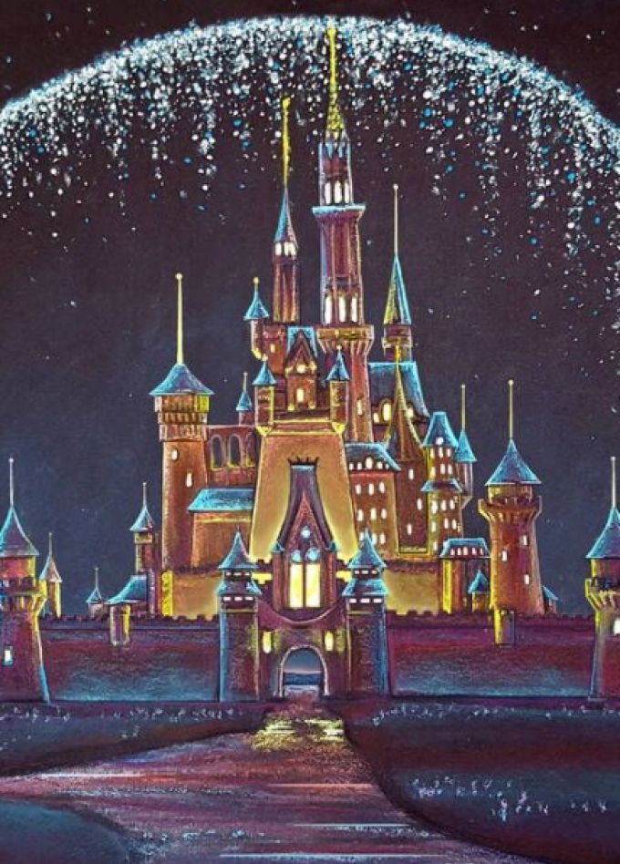 Музыка вселенной Уолта Диснея (с песочной анимацией)