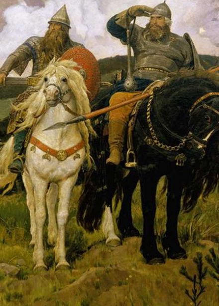 «Богатыри». Русские былины с песочной анимацией