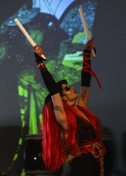 Японское барабанное шоу «Сердце Дракона»