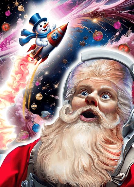 Зона подарков. «К Звёздам!» Новогоднее представление на Киностудии «Мосфильм»