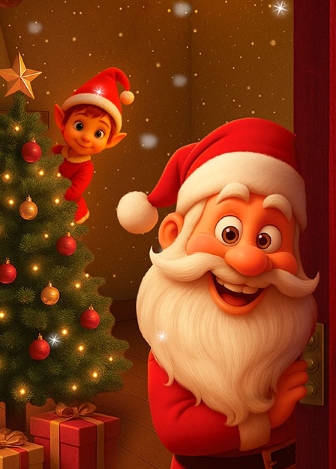 В гостях у Деда Мороза