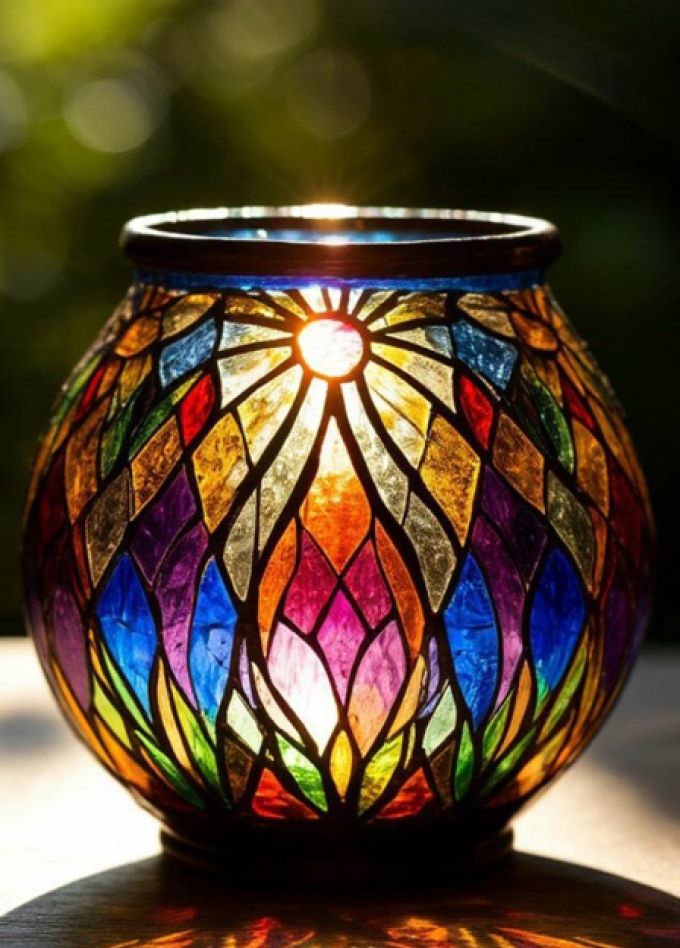 Мастер-класс росписи по стеклу «Волшебство витража»