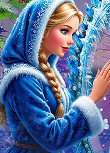 Снежная сказка «Снегурочка в Зазеркалье»