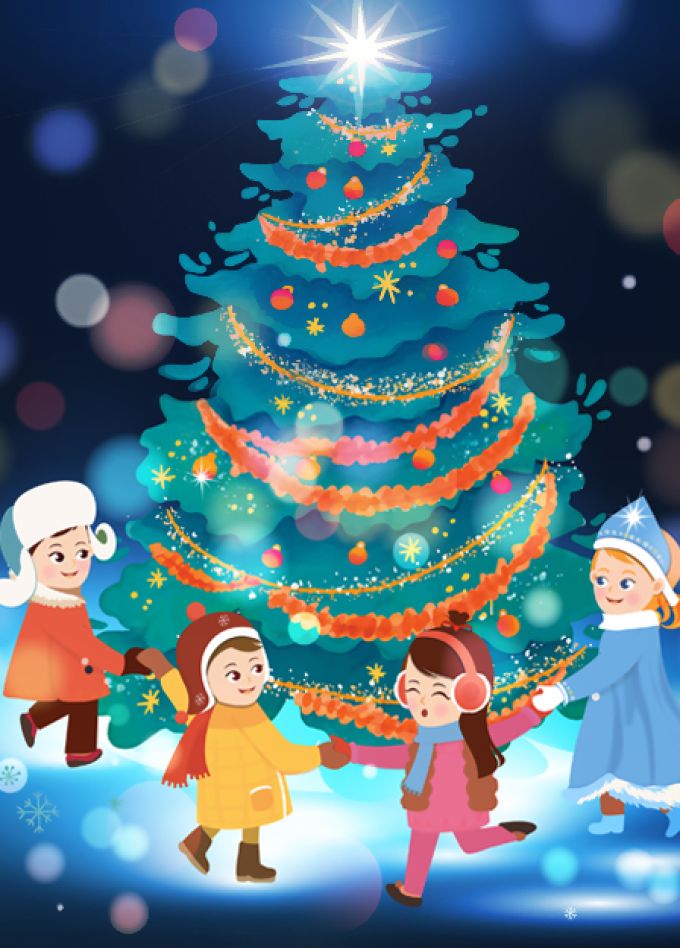 Ёлка в Гостином дворе