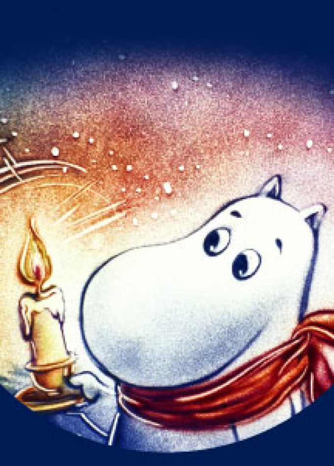 Муми-тролли. Шляпа волшебника. Сказка с органом и песочной анимацией