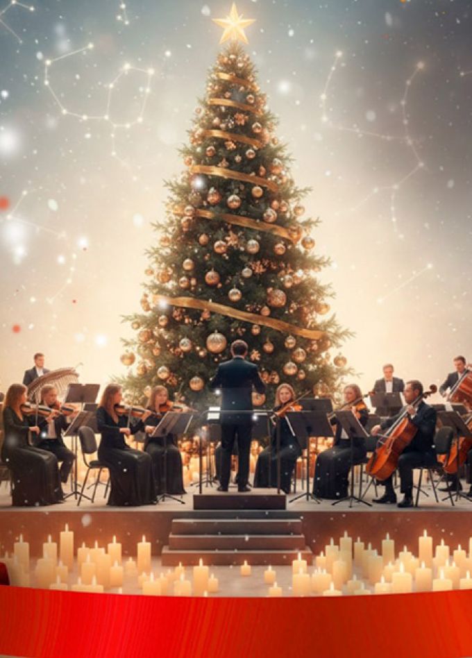Новогодний шоу-концерт в сиянии тысячи свечей