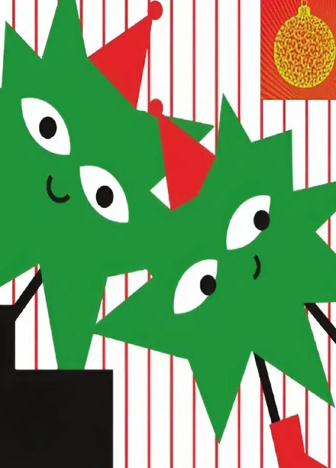 Ёлка в тайном саду