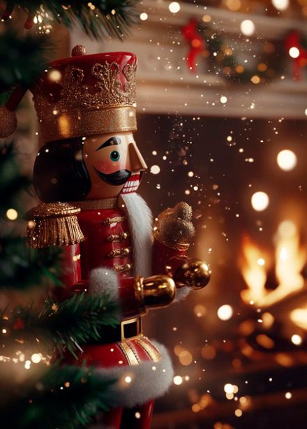 Щелкунчик в особняке: музыка и песочная анимация