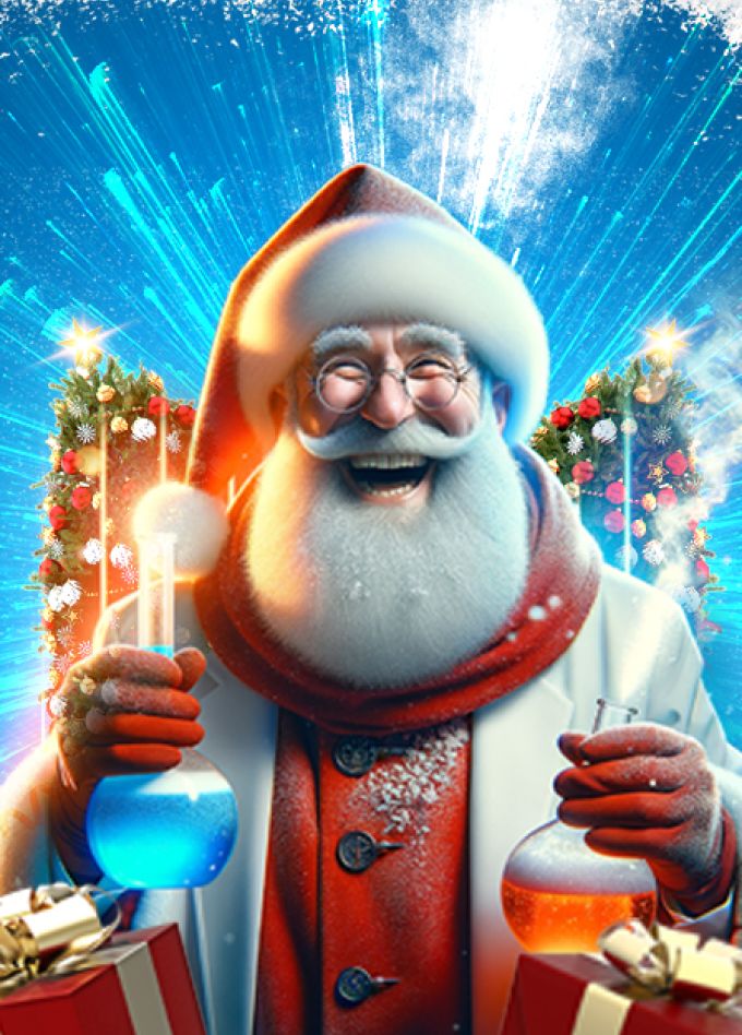 Талон на получение подарка. Новогодняя Елка «Fire & Snow»