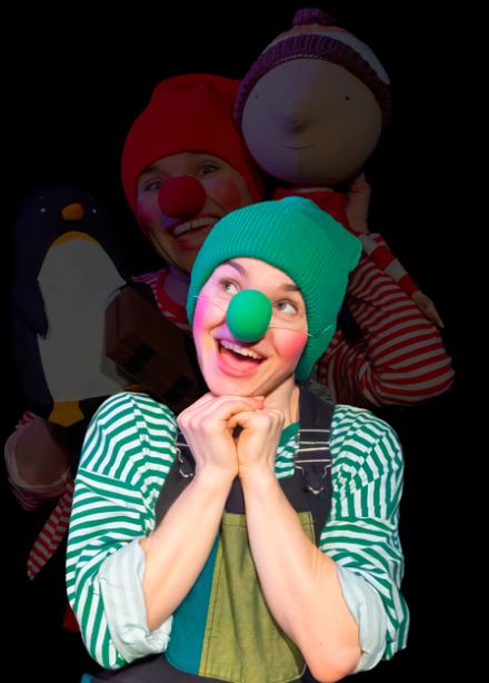 Малыш и Пингвин на южном полюсе